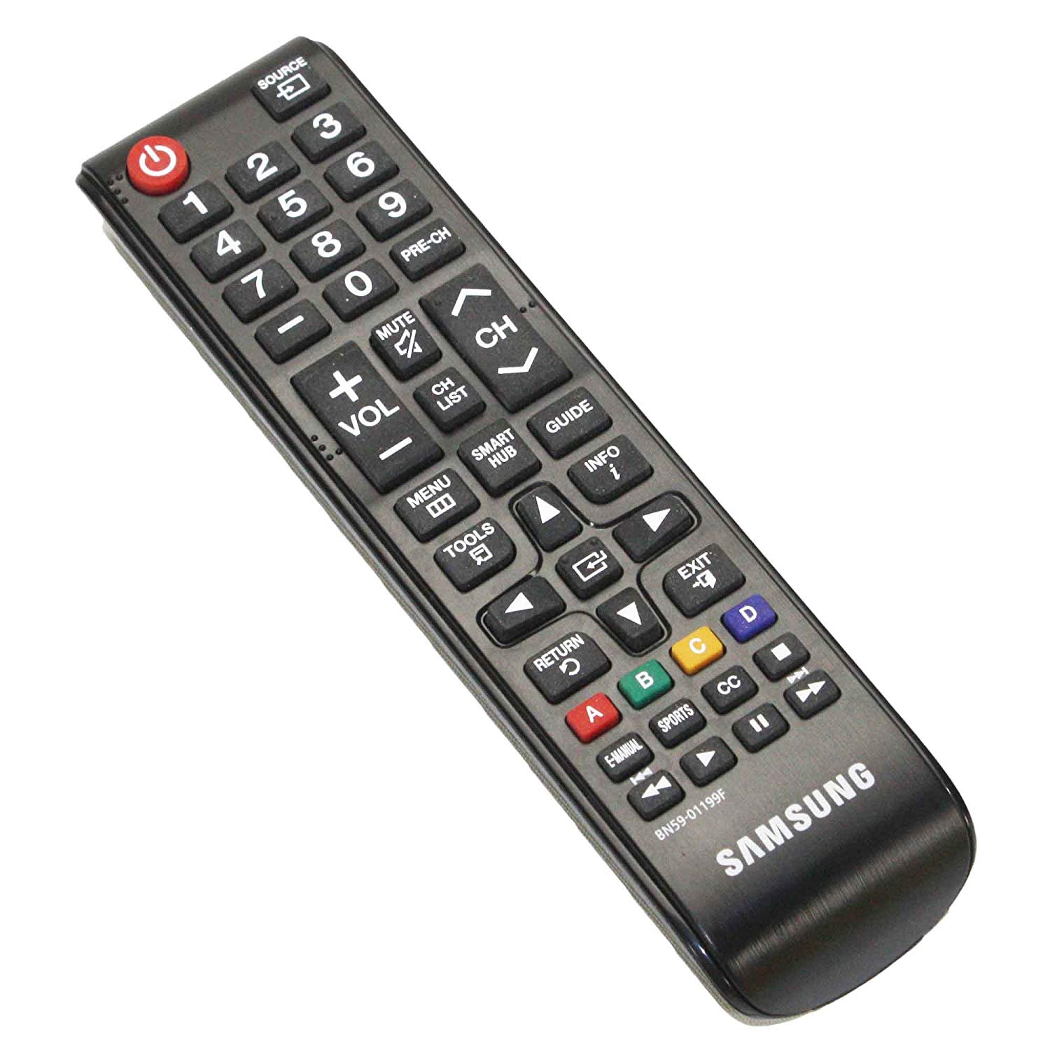 Samsung TV remote control ( works for Digital , Satellite and Smart TV ...