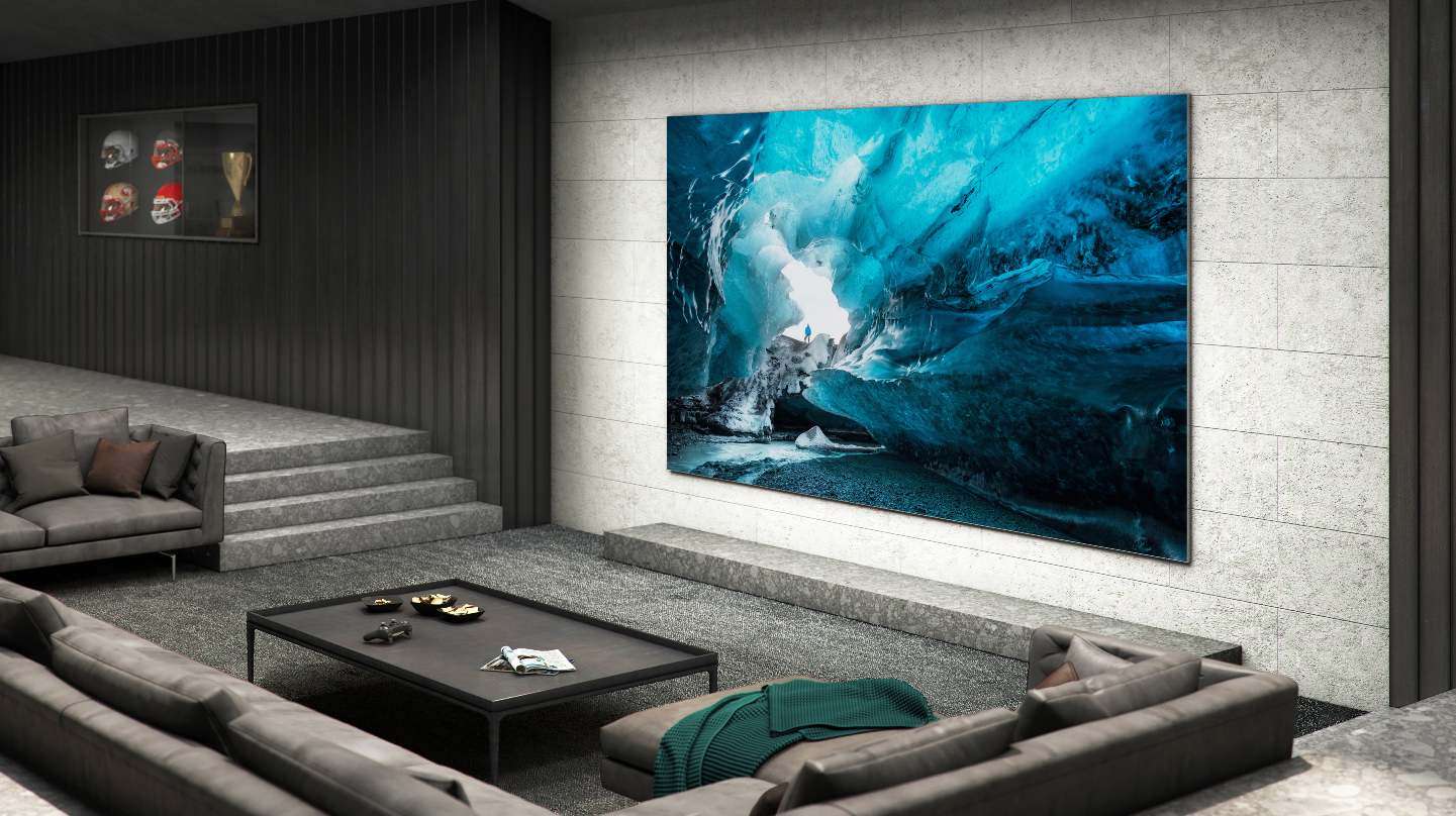 Samsung unveils stunning new 110 MicroLED TV for home theaters