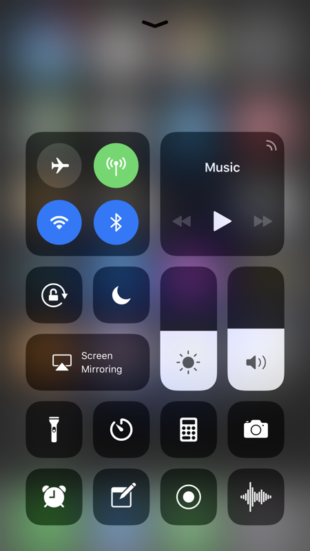 Screen Mirroring in iOS 11