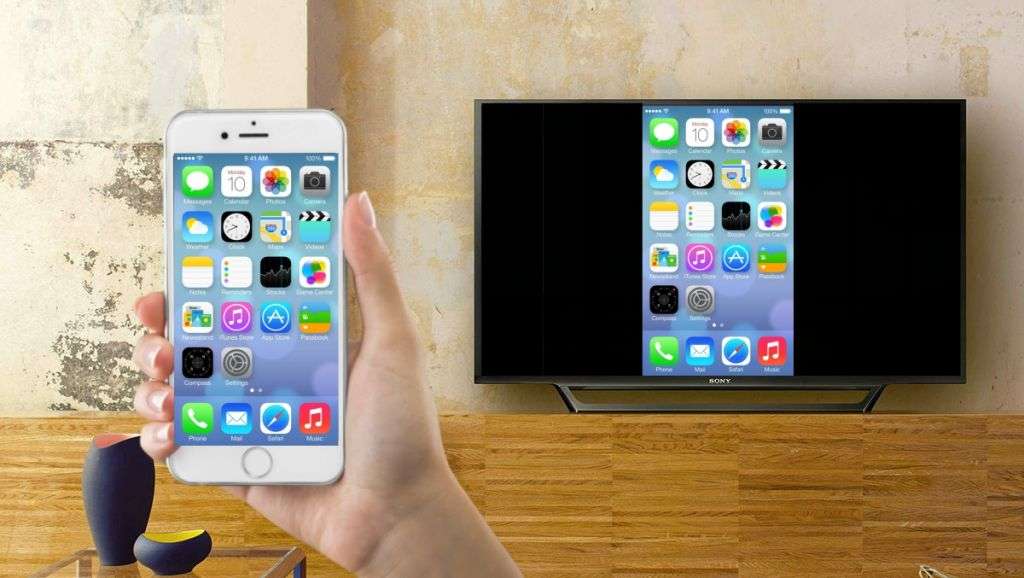 Screen Mirroring iPhone to TV: Step