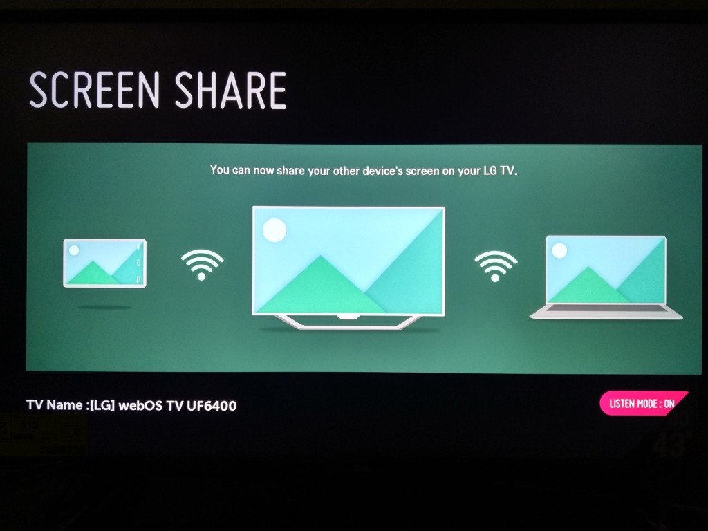 Screen share lg smart tv  Mejorar la comunicación
