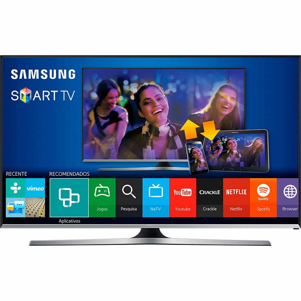 Smart TV LED 48 Full HD Samsung 48J5500 com Connect Share Movie ...