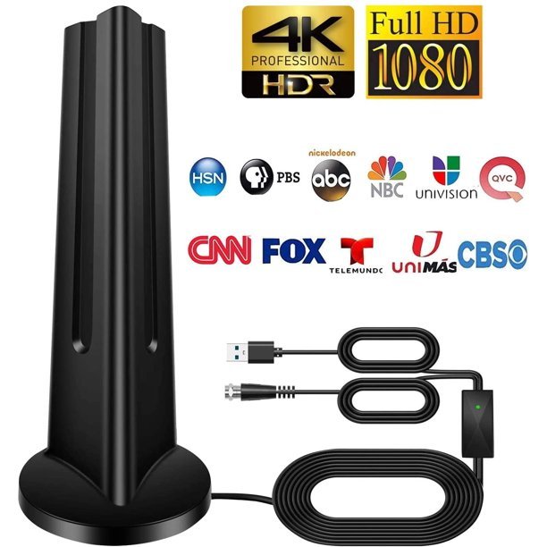TV Antenna,[2020 Updated] Amplified HD Digital Indoor TV ...