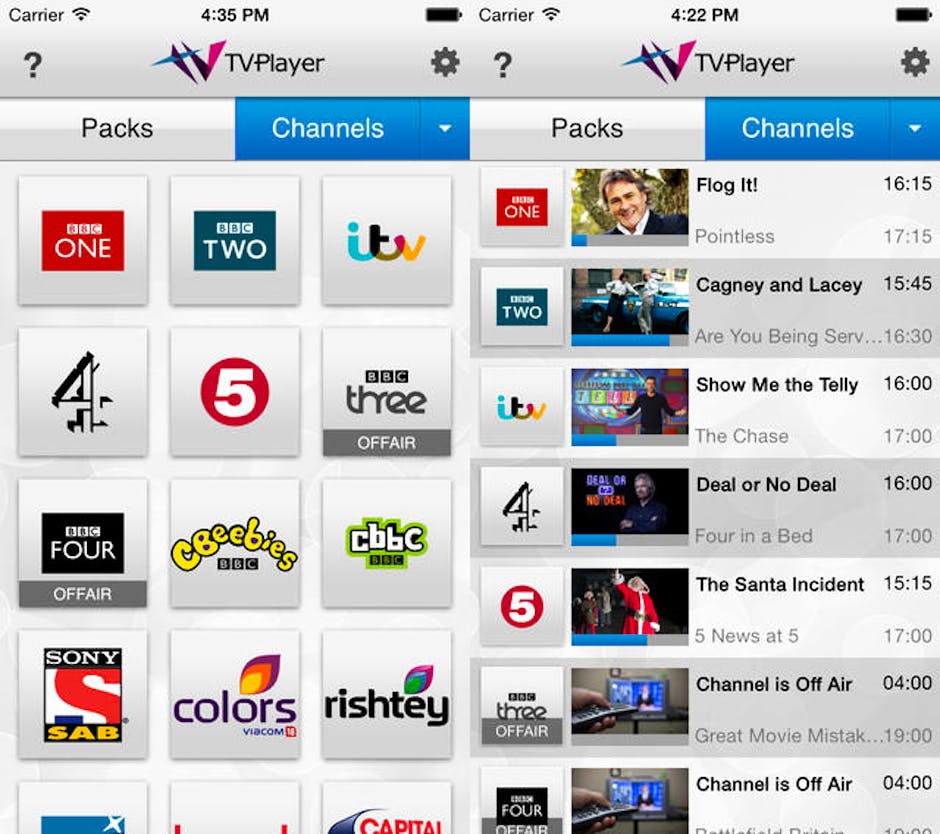 TV Player streams Freeview channels on your phone and tablet