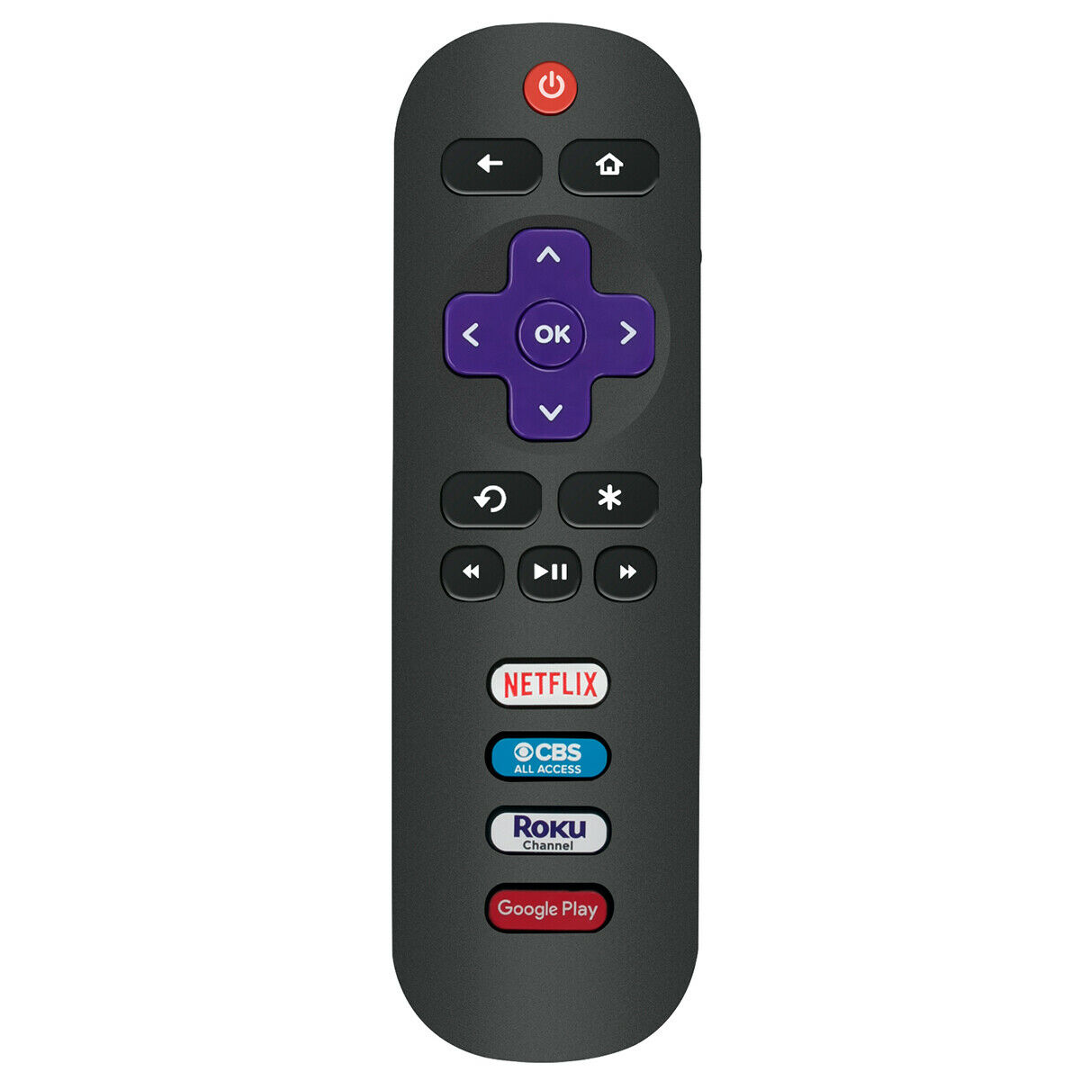 US New Remote for TCL Roku TV 40S321 43S421 50S421 55S421 ...