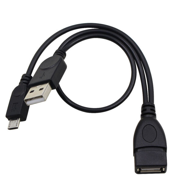 USB Micro Port OTG Adapter Cable For AMAZON FIRE TV STICK or FTV3 ...
