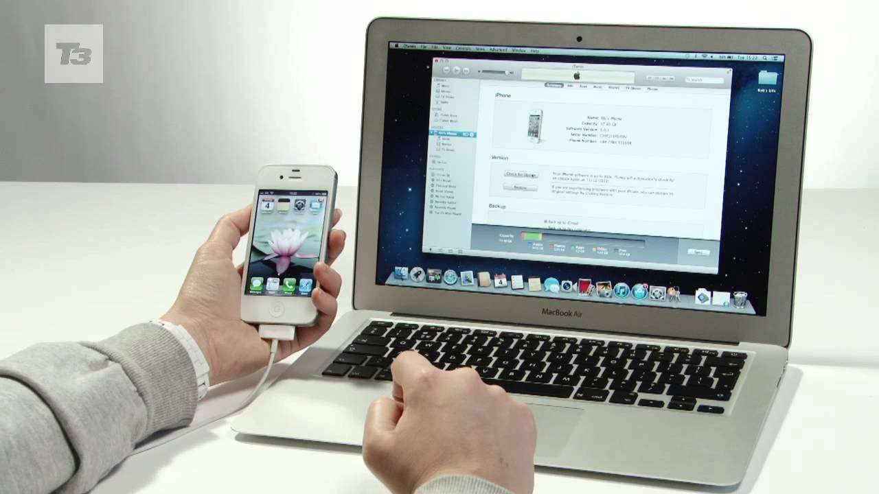 Use these steps to sync your iPhone to your computer