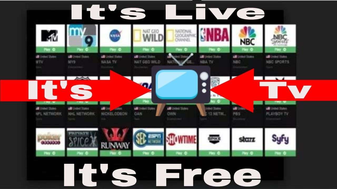 Watch Free Live TV And Cable Channels On Fire Stick, Computer and Any ...