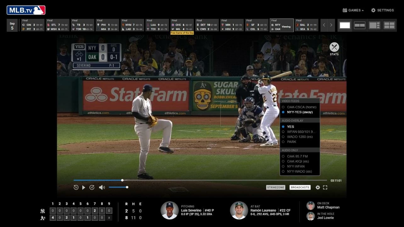 Watch MLB.TV for Free: How It Works, Features, and Devices