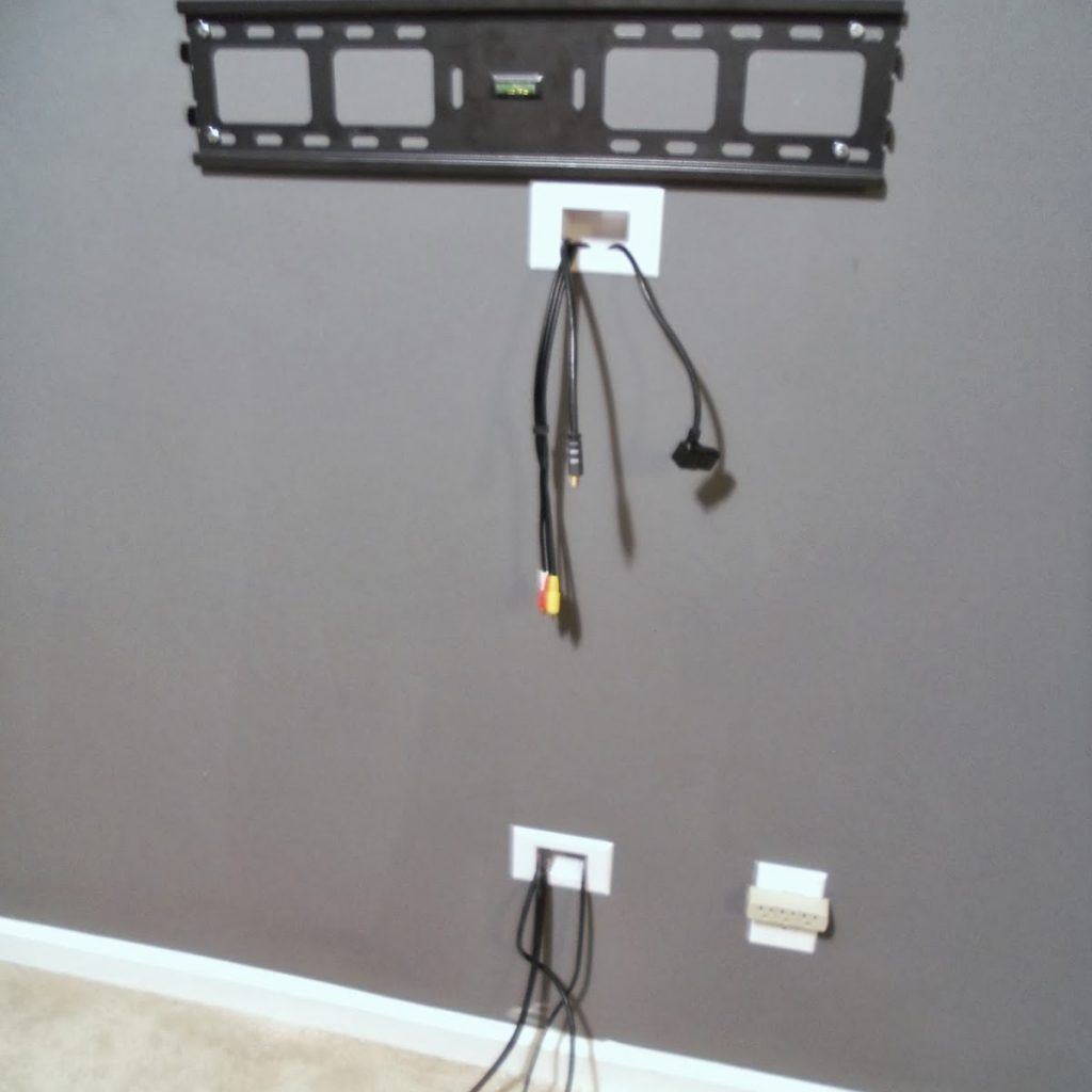 Ways To Hide Cables From Wall Mounted TV