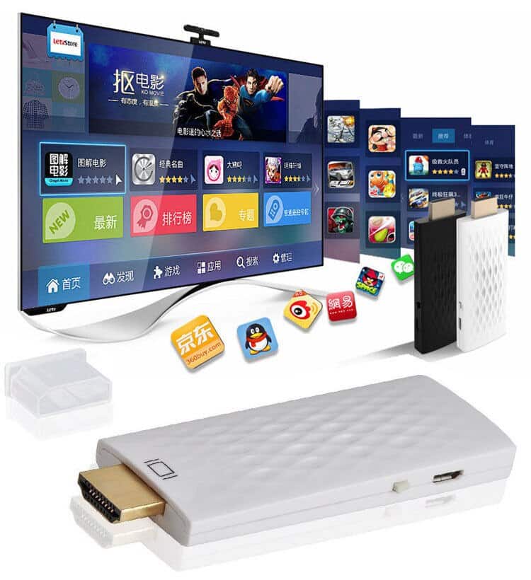 Wireless Wifi Adapter Cast Videto to TV HDMI Stick Dongle For iPad for ...