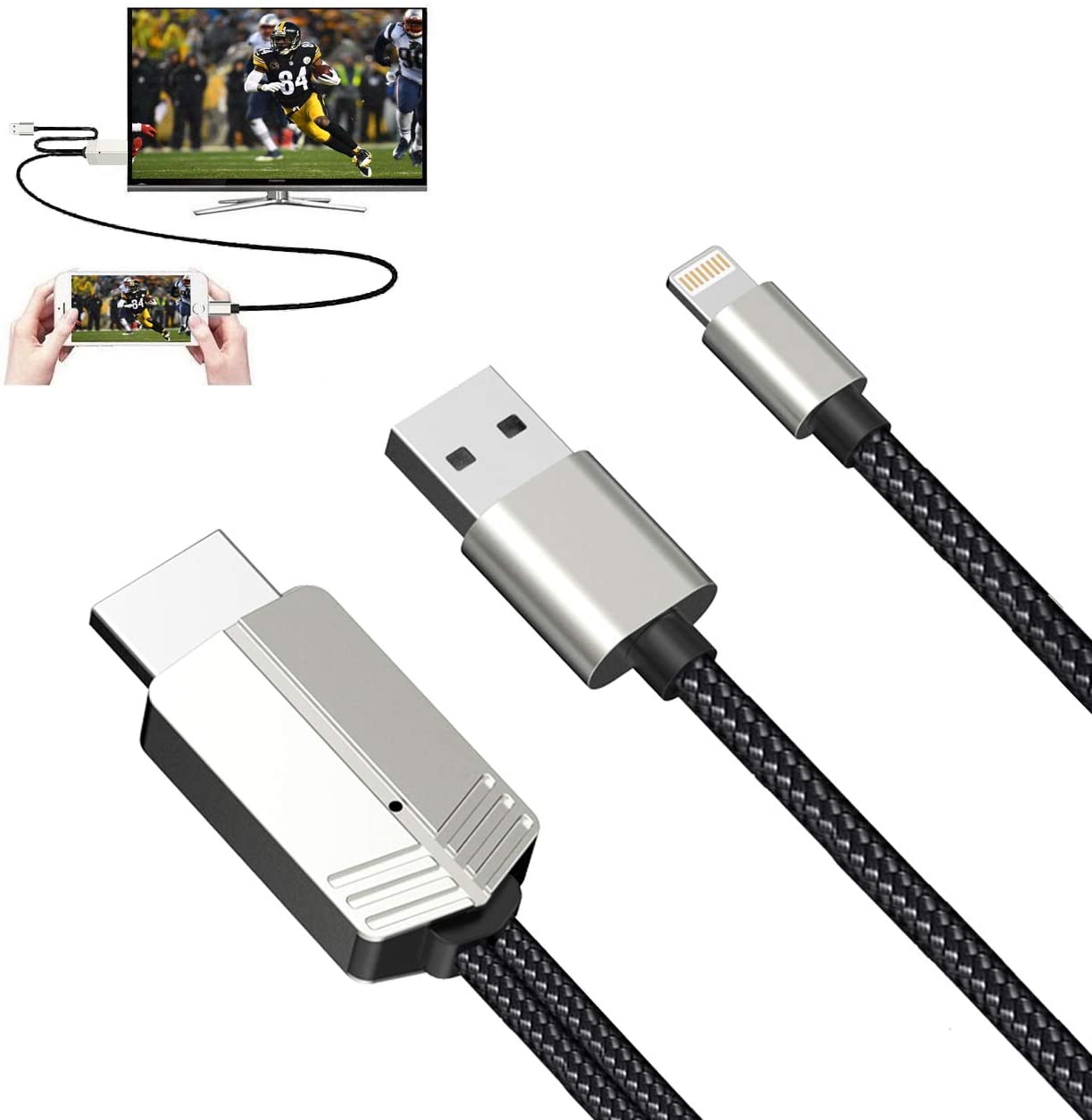 Wireless WiFi HDMI Cable HDTV AV Adapter for iPad iphone ...
